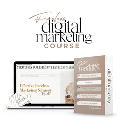 Faceless Digital Marketing Course (w/ MRR)