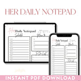 Her Daily Notepad